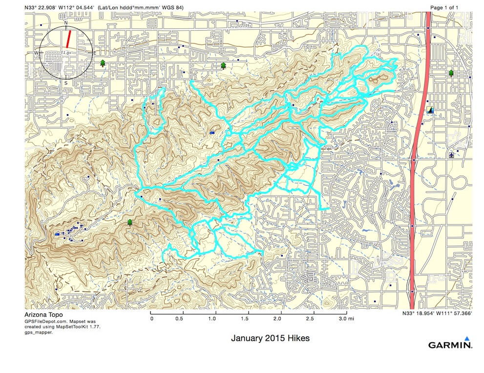 gps file depot arizona topo