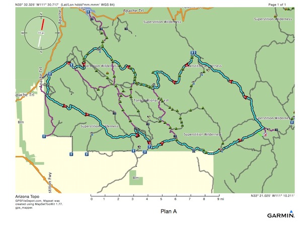 Superstition Wilderness Map  ubicaciondepersonas.cdmx.gob.mx